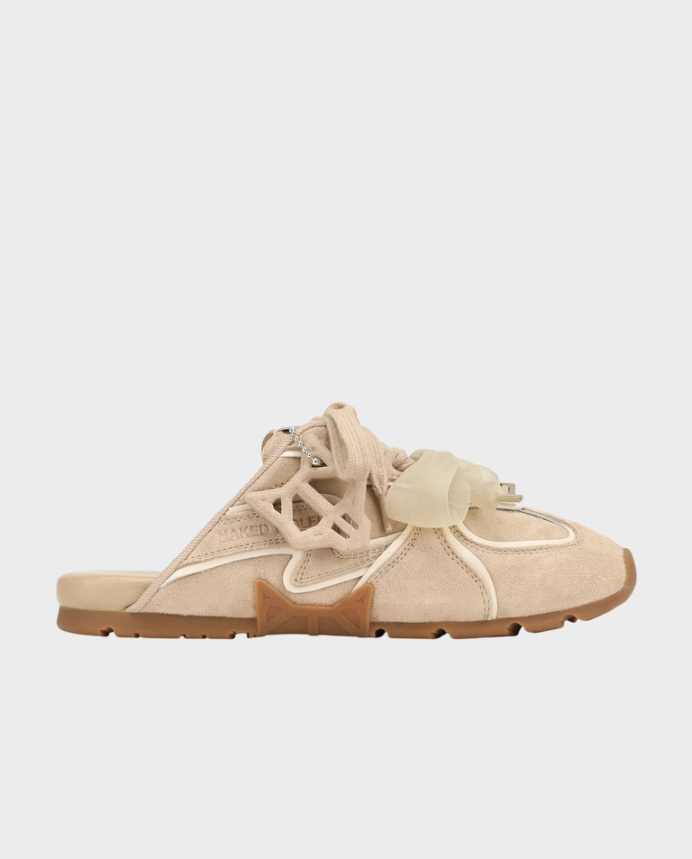 Zamszowe sneakersy Admire Off White Suede