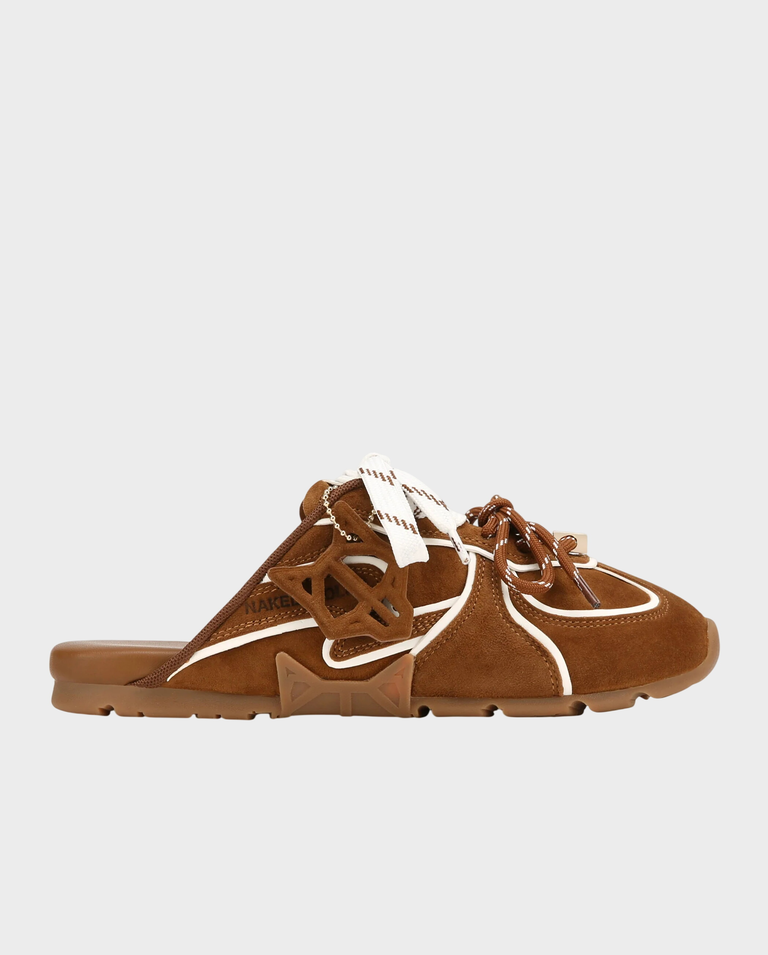 Zamszowe sneakersy Admire Tan Suede