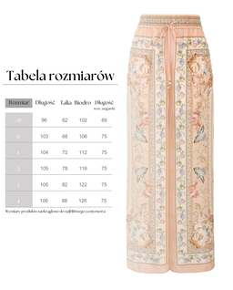 Różowe spodnie Roselight w kwiaty - Image #6