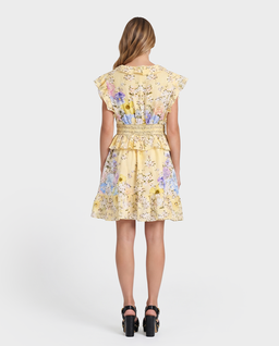 Lniana sukienka w kwiaty Darling Buds - Image #2