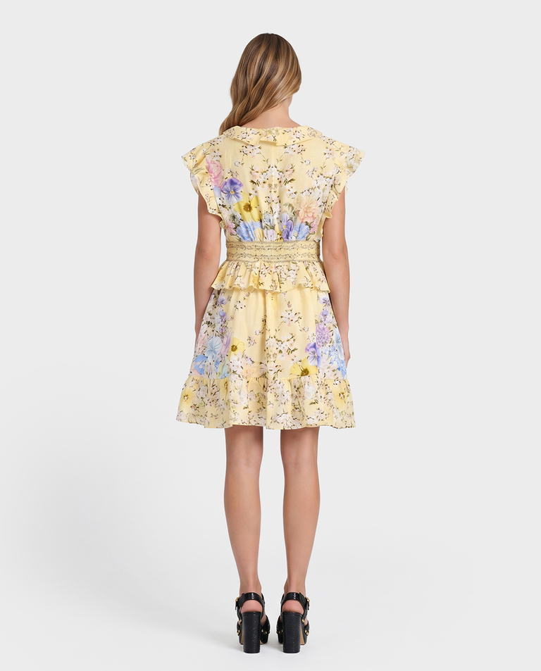 Lniana sukienka w kwiaty Darling Buds - Image #2
