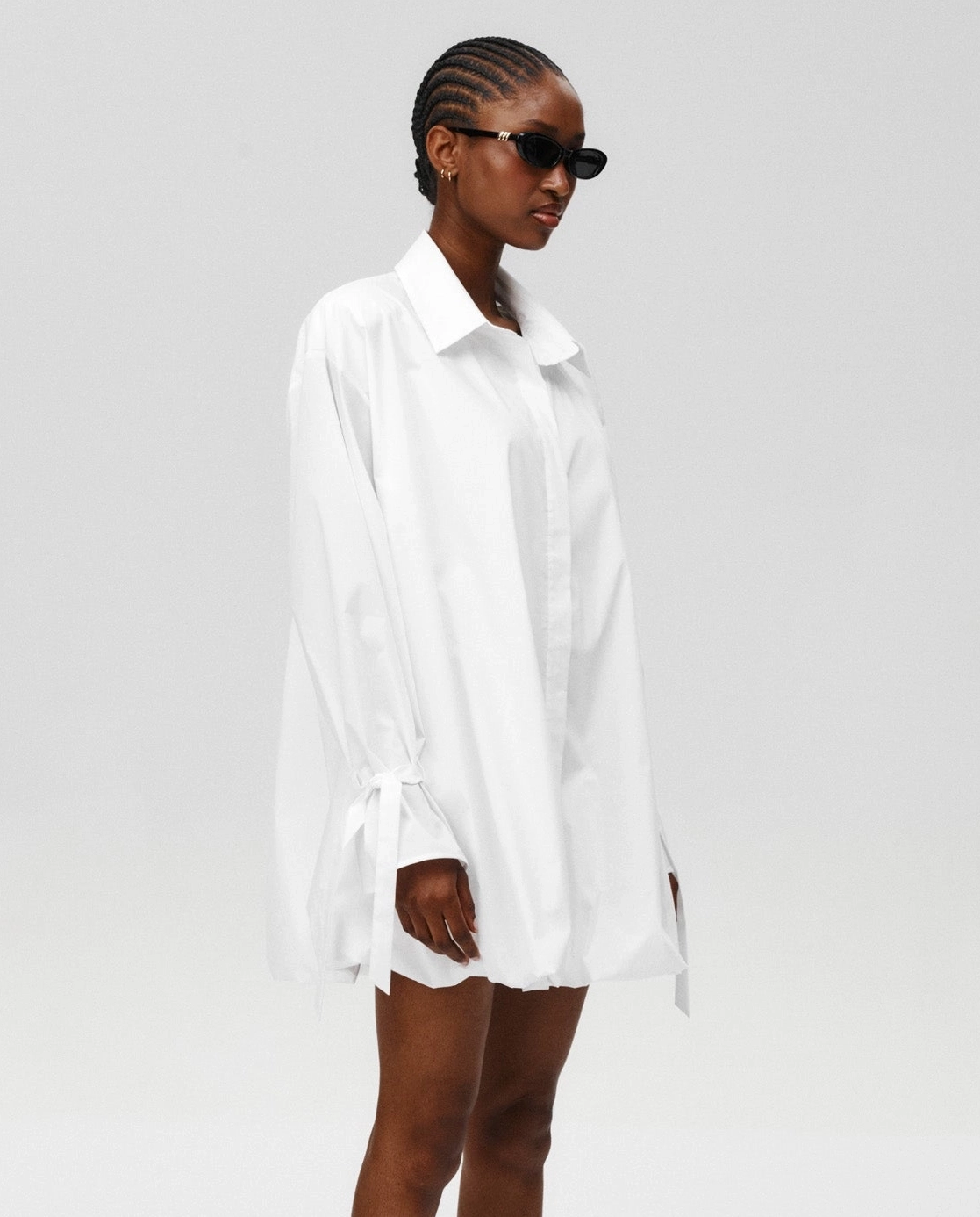 Biała sukienka Olsen - Image #3