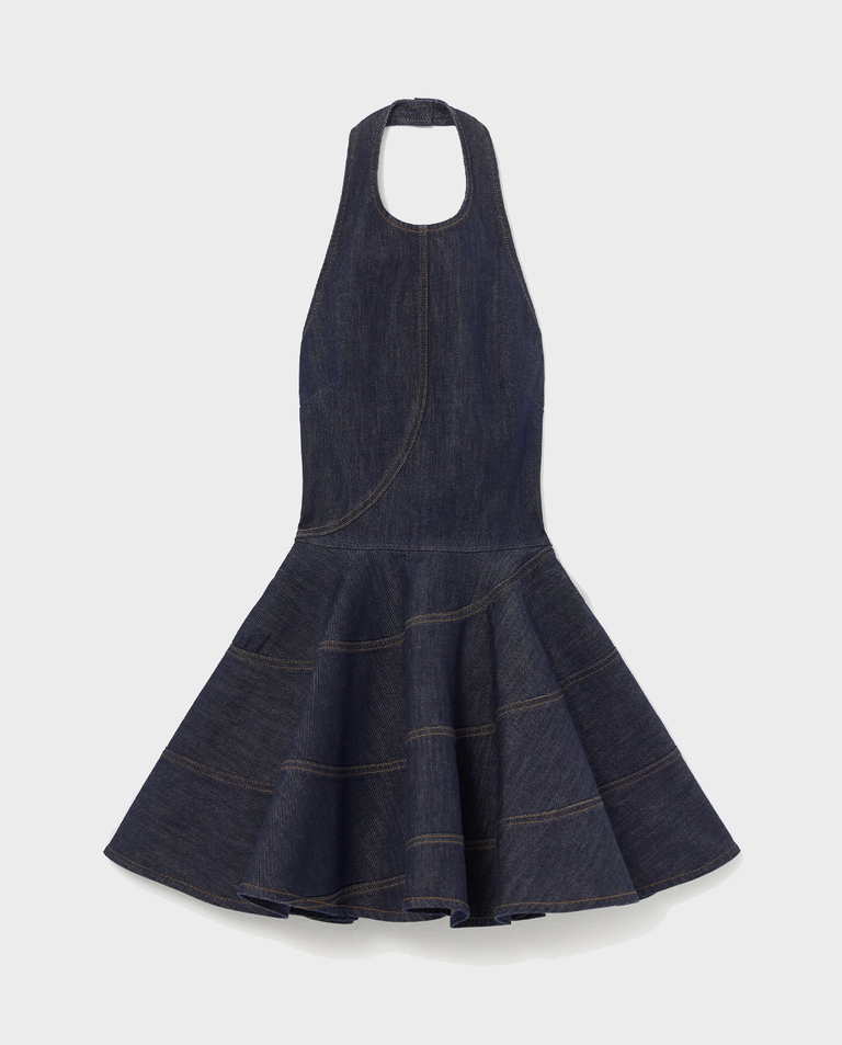 Jeansowa sukienka mini