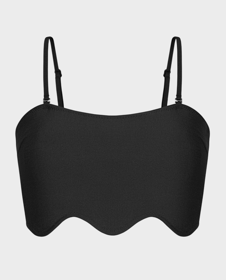 Czarna góra od bikini Chic