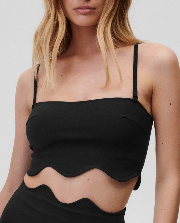 Czarna góra od bikini Chic - Image #6