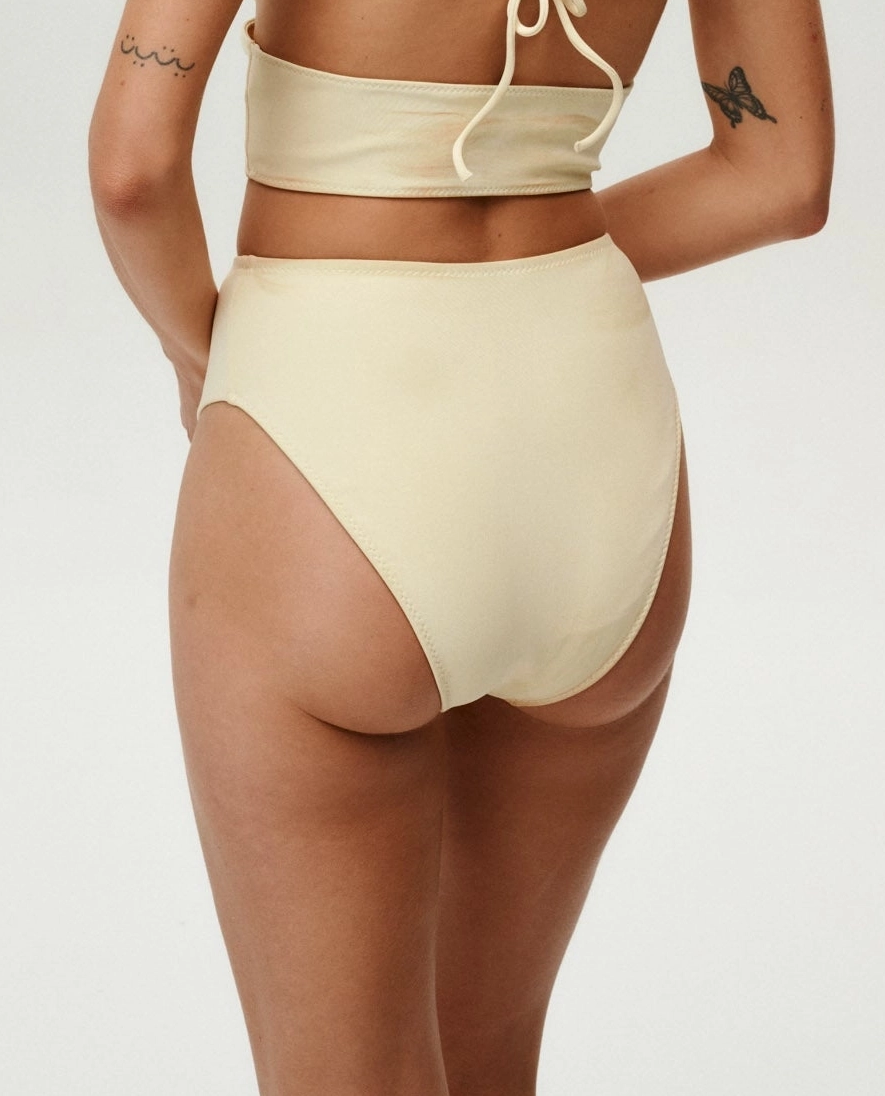 Jasnożółty dół od bikini Naomi - Image #1