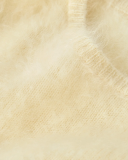 Jasnożółty sweter z kaszmiru - Image #5
