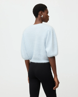 Błękitny sweter z kaszmiru - Image #3