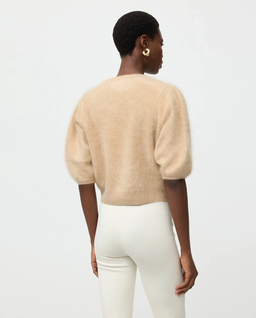 Karmelowy sweter z kaszmiru - Image #3