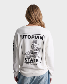 Biała bluza Utopian State - Image #3