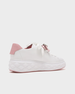 Białe sneakersy Diamond Light Maxi - Image #1