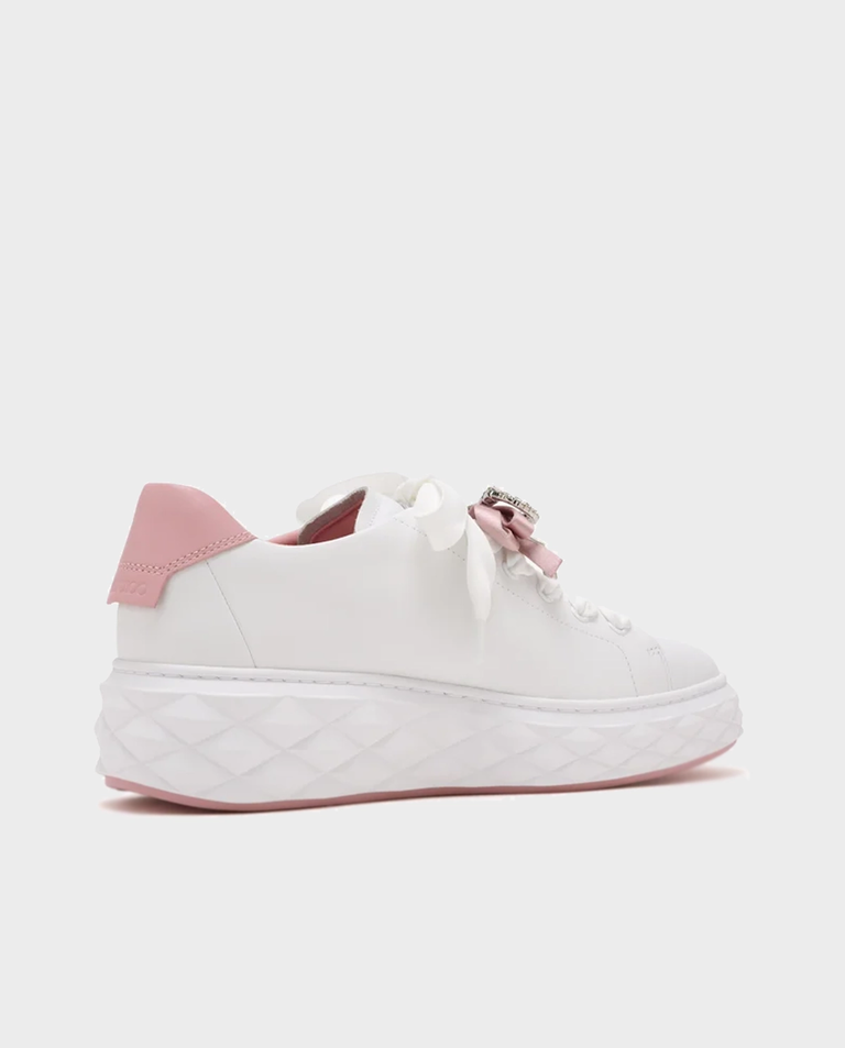 Białe sneakersy Diamond Light Maxi