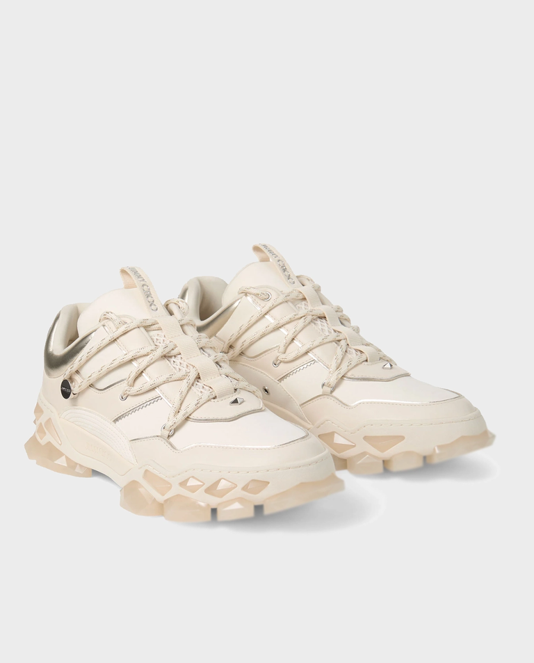 Jasnobeżowe sneakersy Diamond X II M