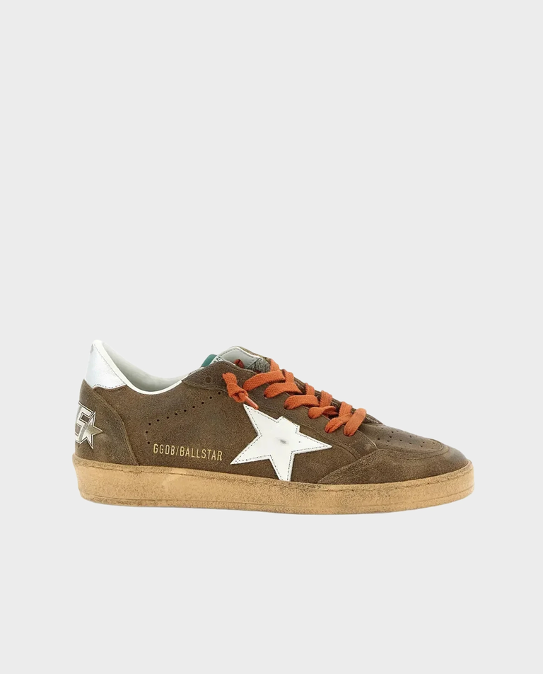 Ciemnobrązowe sneakersy Ball Star