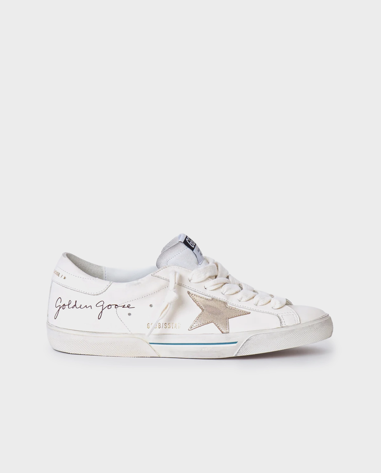 Białe skórzane sneakersy Super Star