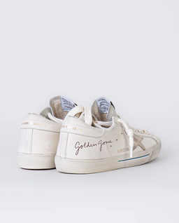 Białe skórzane sneakersy Super Star - Image #2