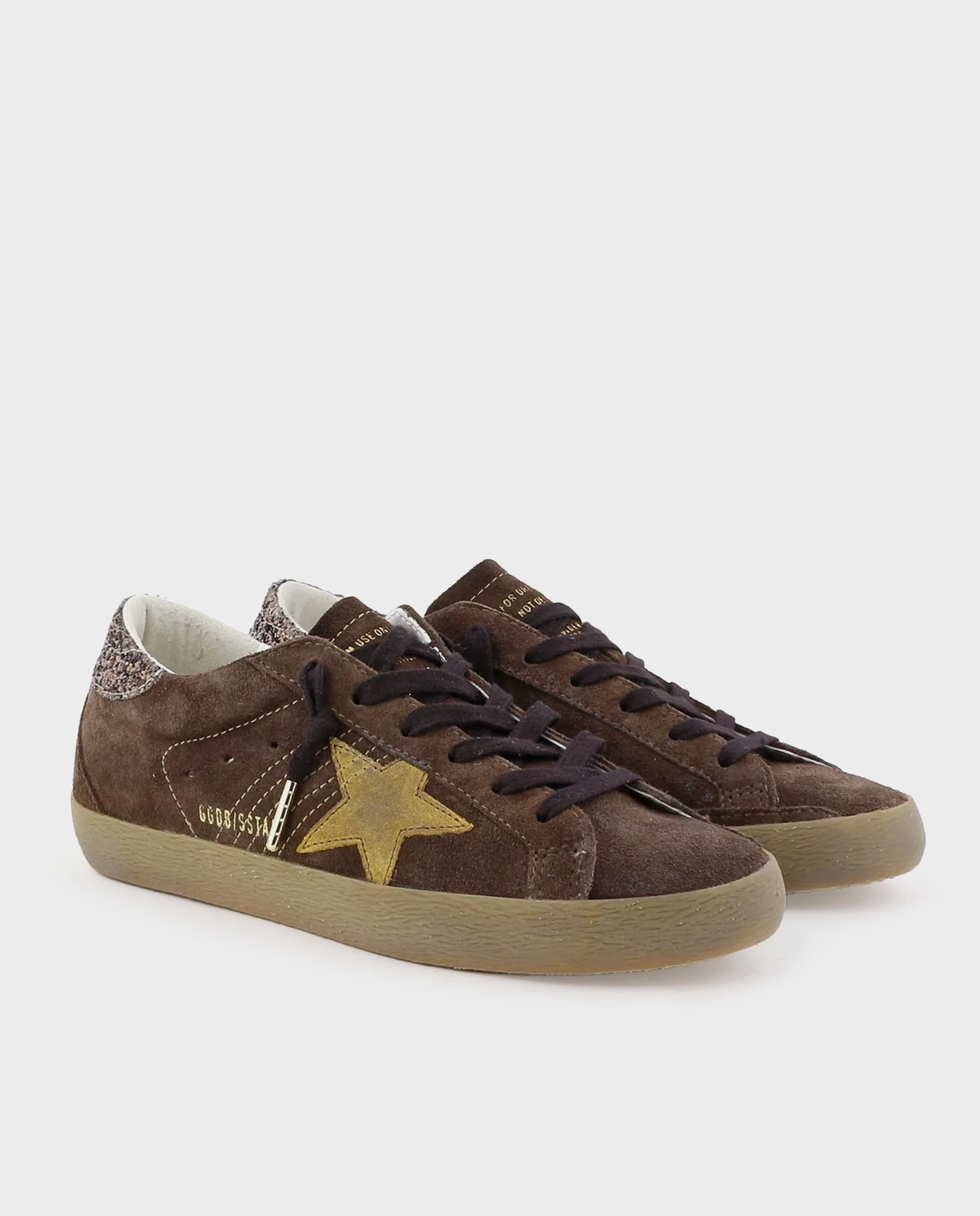Brązowe sneakersy Super Star - Image #1