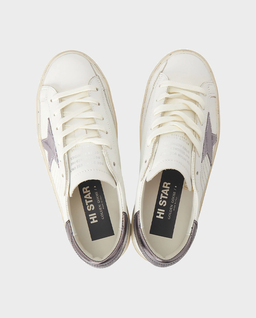 Białe sneakersy Hi Star z metaliczną gwiazdą - Image #3