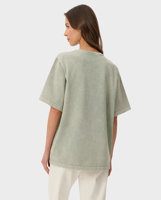 Luźny t-shirt z nadrukiem Danny - Image #2