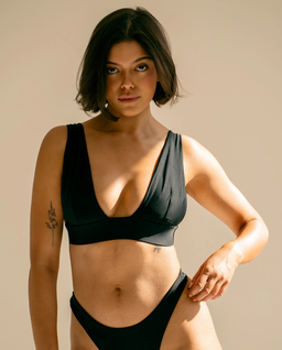 Czarny top od bikini Shape me - Image #1