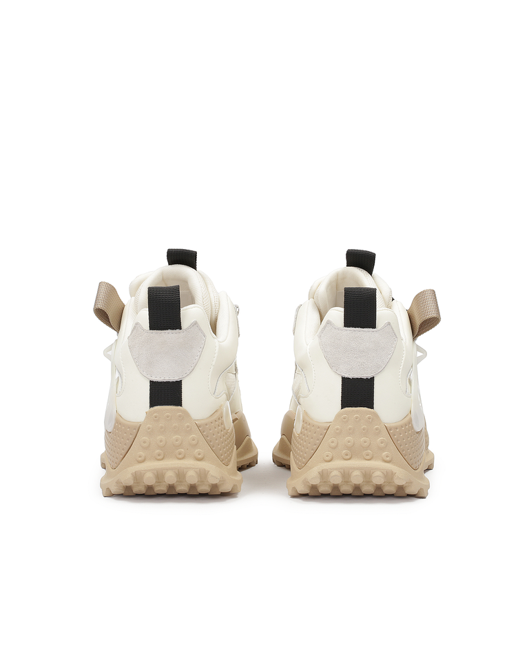 Beżowe sneakersy z łączonych materiałów MAY - Image #4