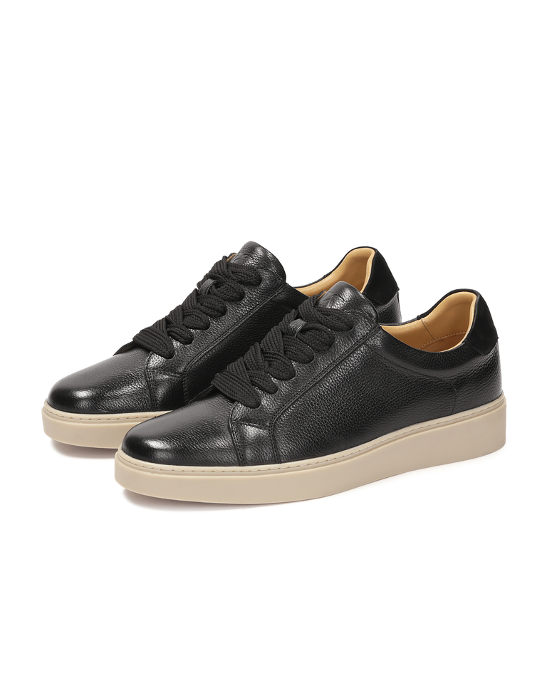 Czarne buty męskie w sportowym stylu KS ETIENNE