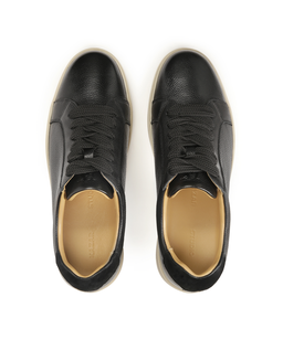 Czarne buty męskie w sportowym stylu KS ETIENNE - Image #3