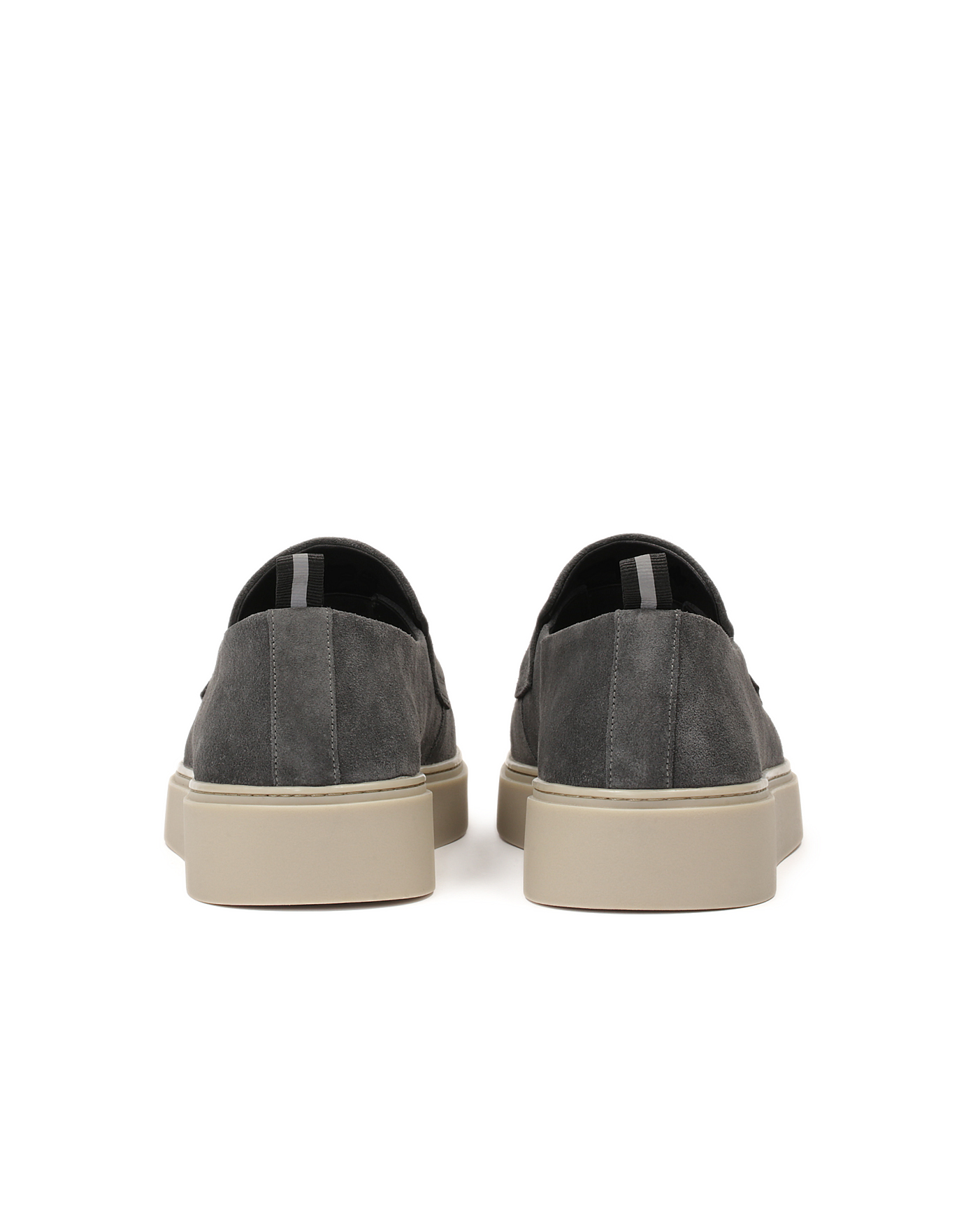 Loafersy męskie z zamszu na podeszwie typu sneakers KS ETIENNE - Image #2