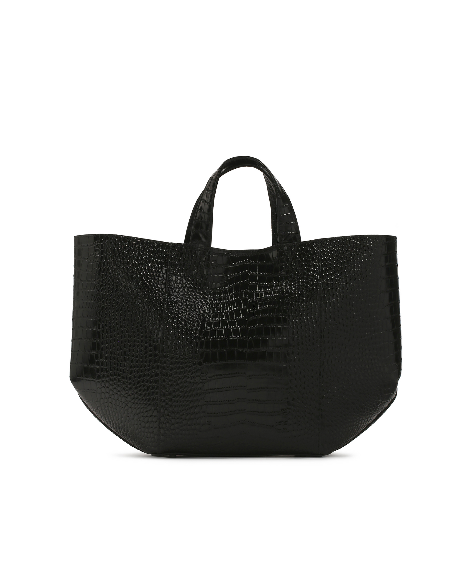 Duża skórzana torebka tote bag KS SARA - Image #6