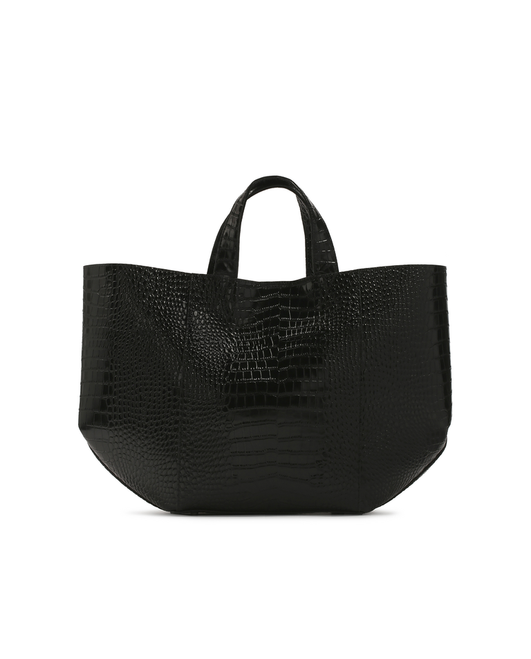 Duża skórzana torebka tote bag KS SARA - Image #6