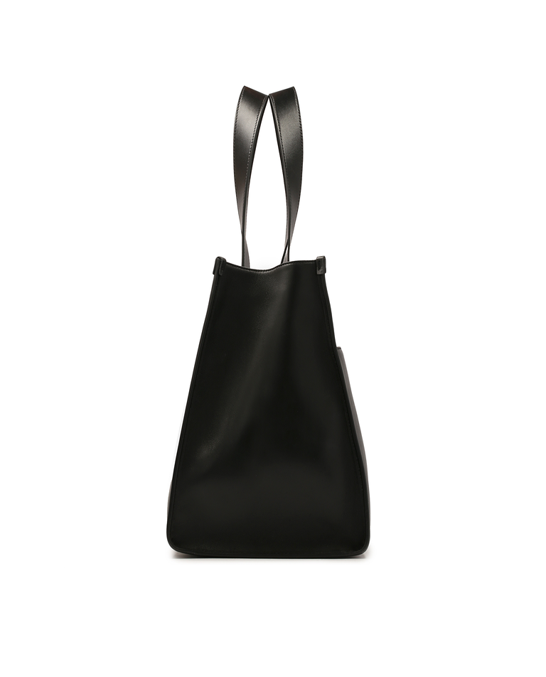 Duża czarna tote bag z saszetką  KS HANNAH - Image #3