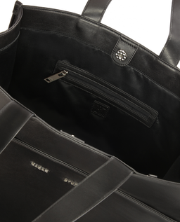 Duża czarna tote bag z saszetką  KS HANNAH - Image #5