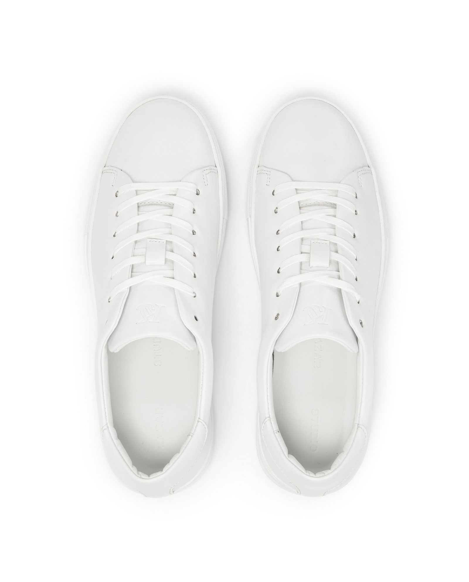 Minimalistyczne sneakersy w białym kolorze KS DOMINIQUE - Image #4
