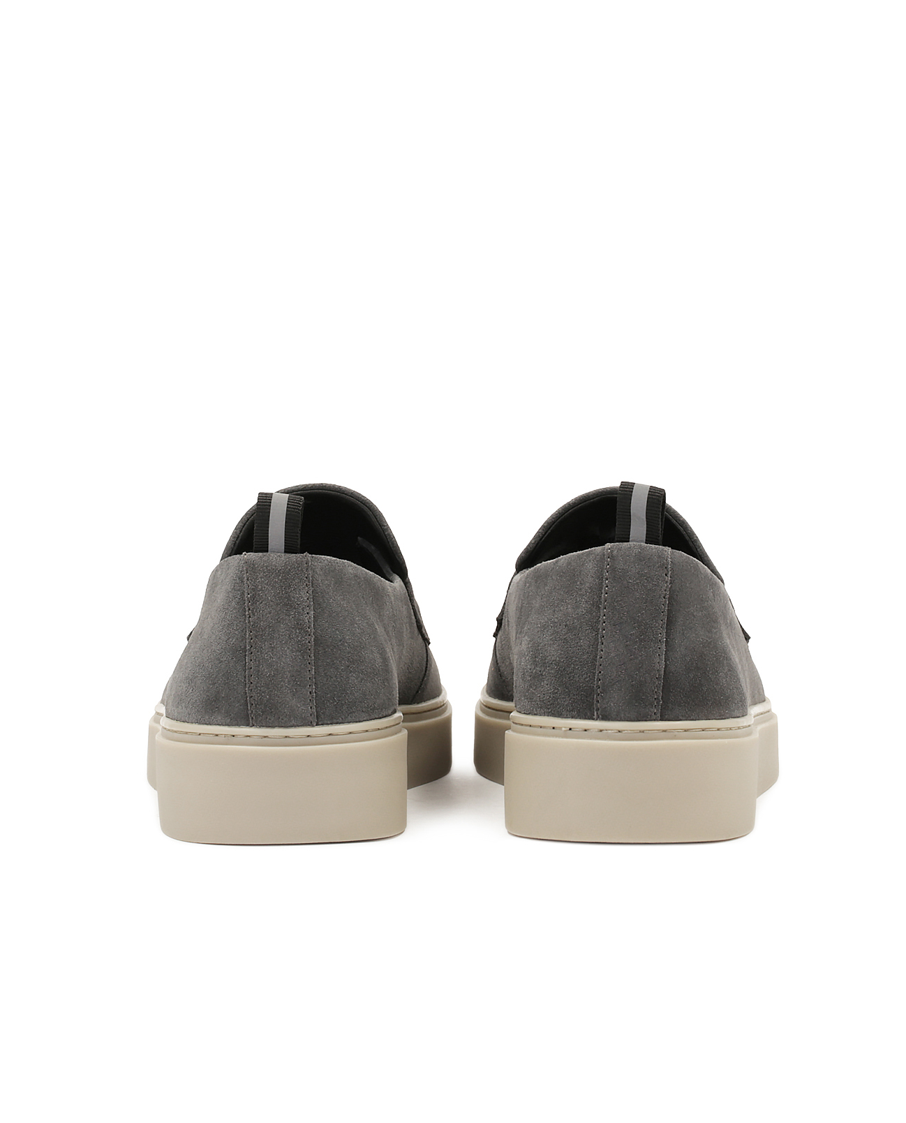 Zamszowe loafersy z podeszwą typu sneakers KS ETIENNE - Image #4