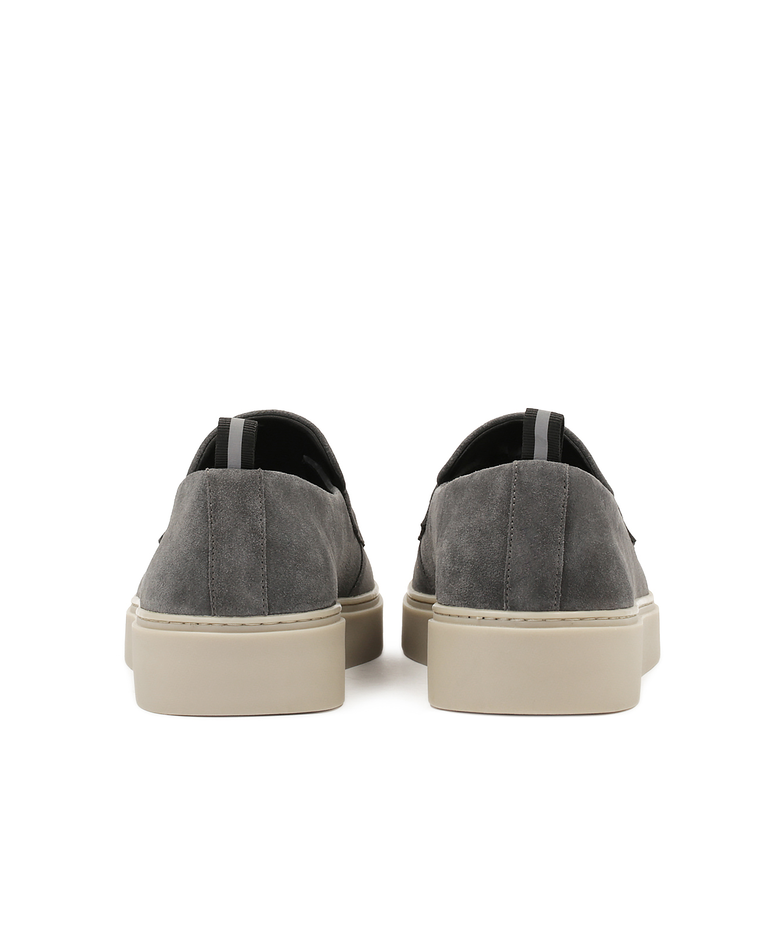 Zamszowe loafersy z podeszwą typu sneakers KS ETIENNE - Image #4