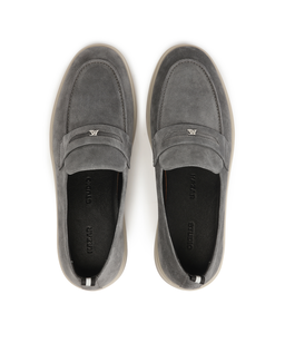 Zamszowe loafersy z podeszwą typu sneakers KS ETIENNE - Image #5