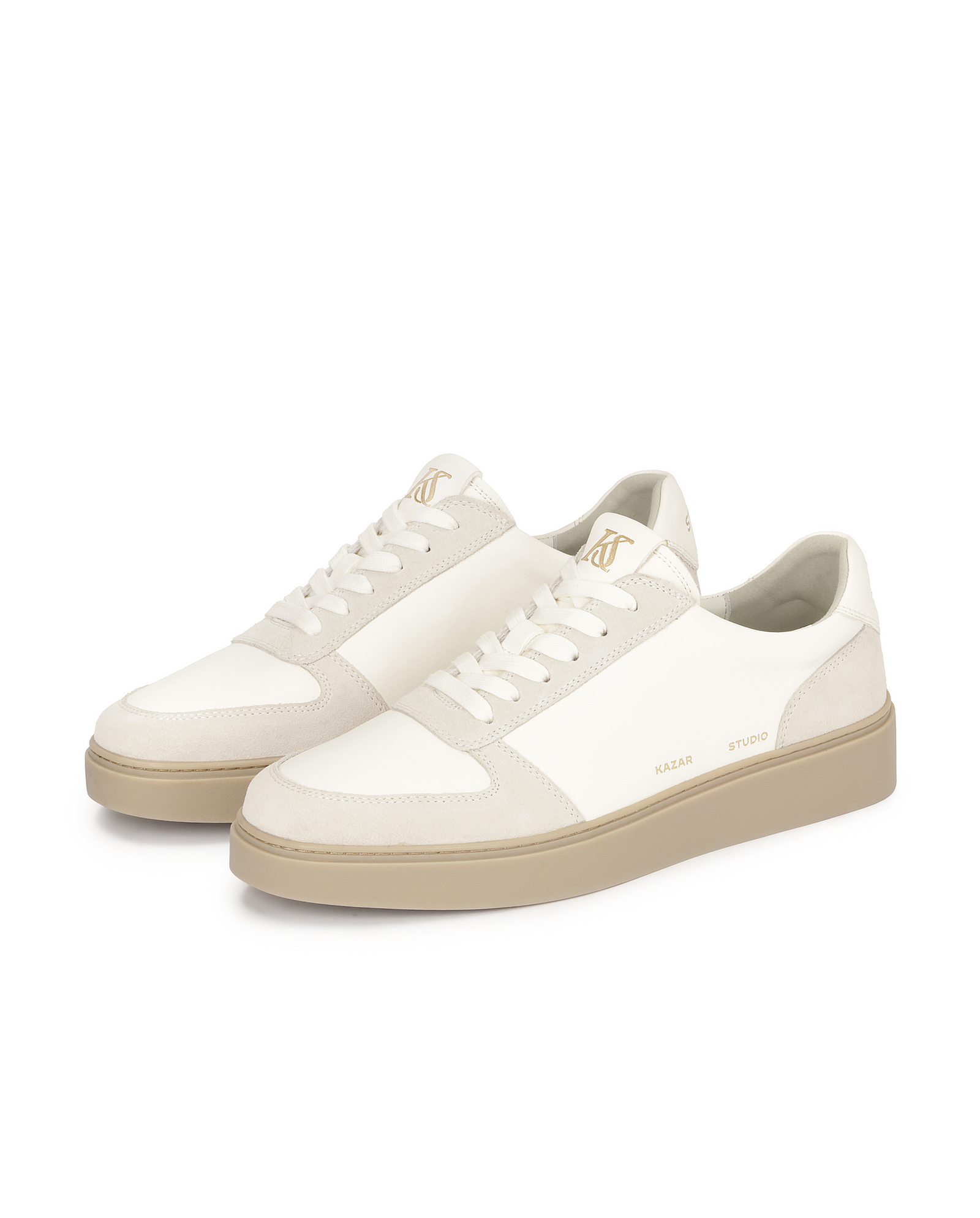Męskie sneakersy z łączonych materiałów  KS ETIENNE - Image #1