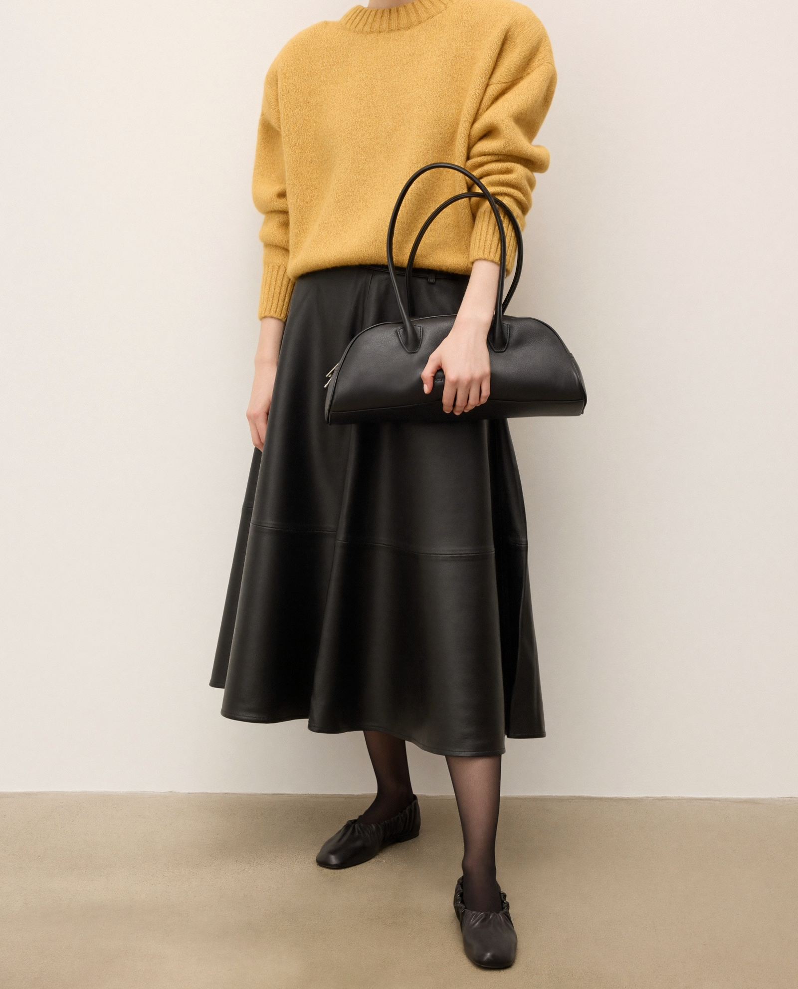 Modna torebka w kształcie baguette bag KS MODE - Image #3