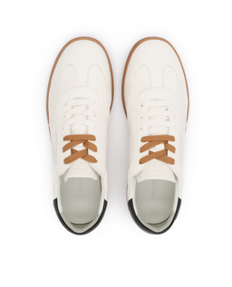 Sneakersy z białej skóry naturalnej KS ALEXIS - Image #5