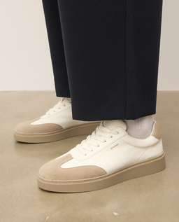 Sneakersy męskie z zamszu i skóry naturalnej KS ETIENNE - Image #1