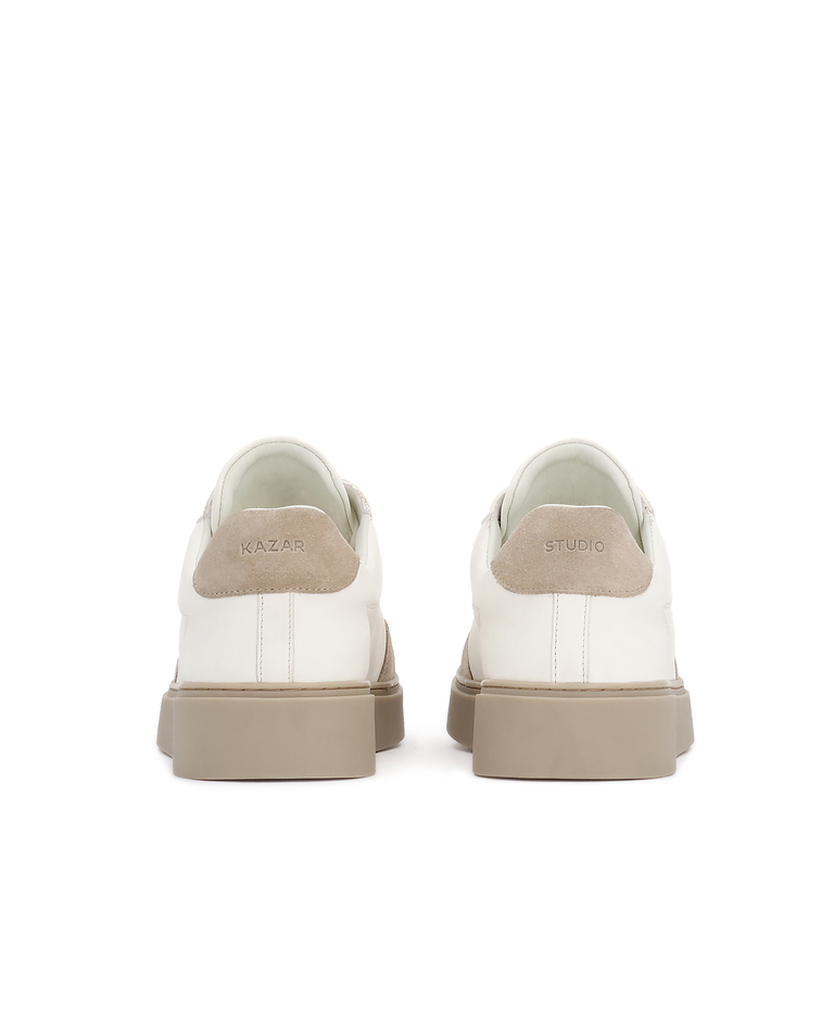 Sneakersy męskie z zamszu i skóry naturalnej KS ETIENNE - Image #4