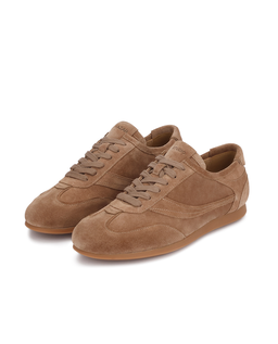 Klasyczne męskie sneakersy z miękkiego zamszu KS NICAISE - Image #3