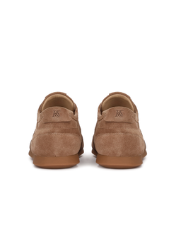 Klasyczne męskie sneakersy z miękkiego zamszu KS NICAISE - Image #4