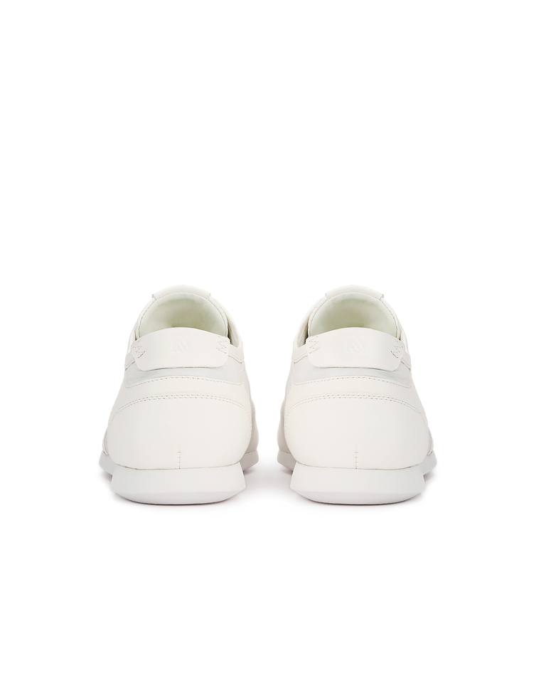 Białe sneakersy z naturalnej skóry KS NICAISE - Image #4