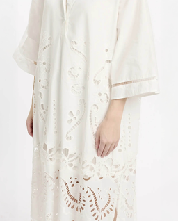 Biała sukienka maxi Adria - Image #2