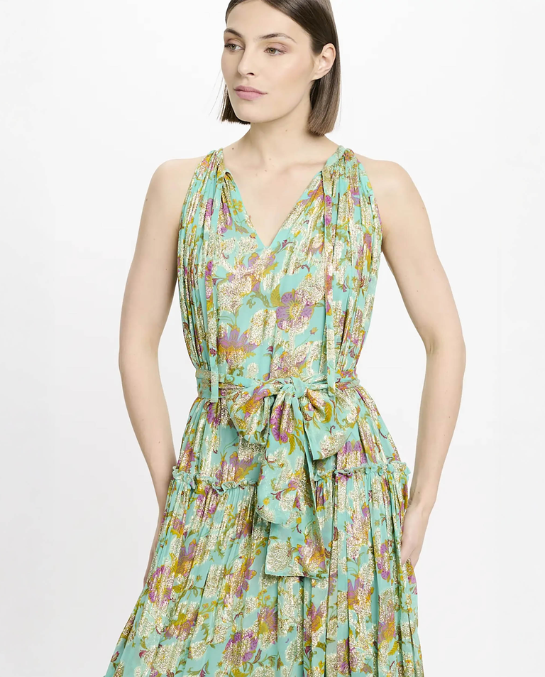 Sukienka maxi Chelsea Aqua