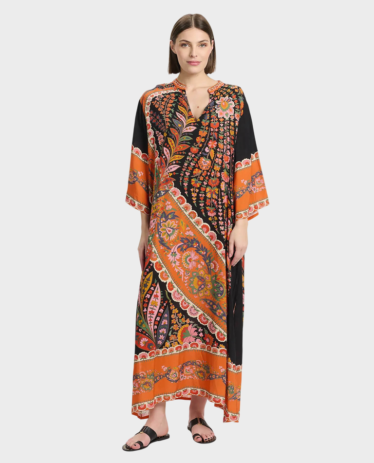 Sukienka maxi w kwiatowy print Lior