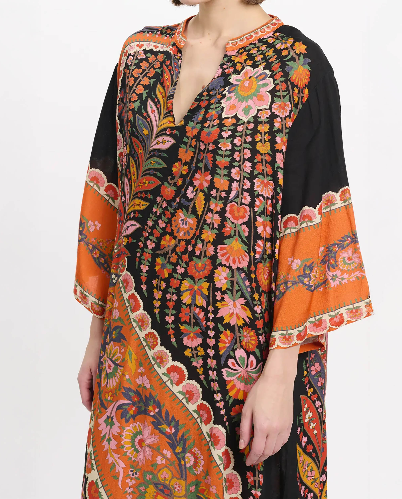 Sukienka maxi w kwiatowy print Lior - Image #1