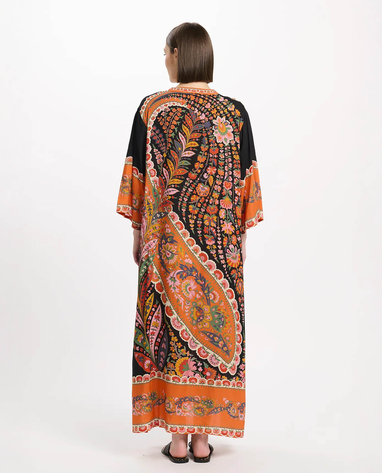 Sukienka maxi w kwiatowy print Lior - Image #2