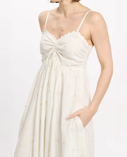 Biała sukienka maxi Kahina - Image #2